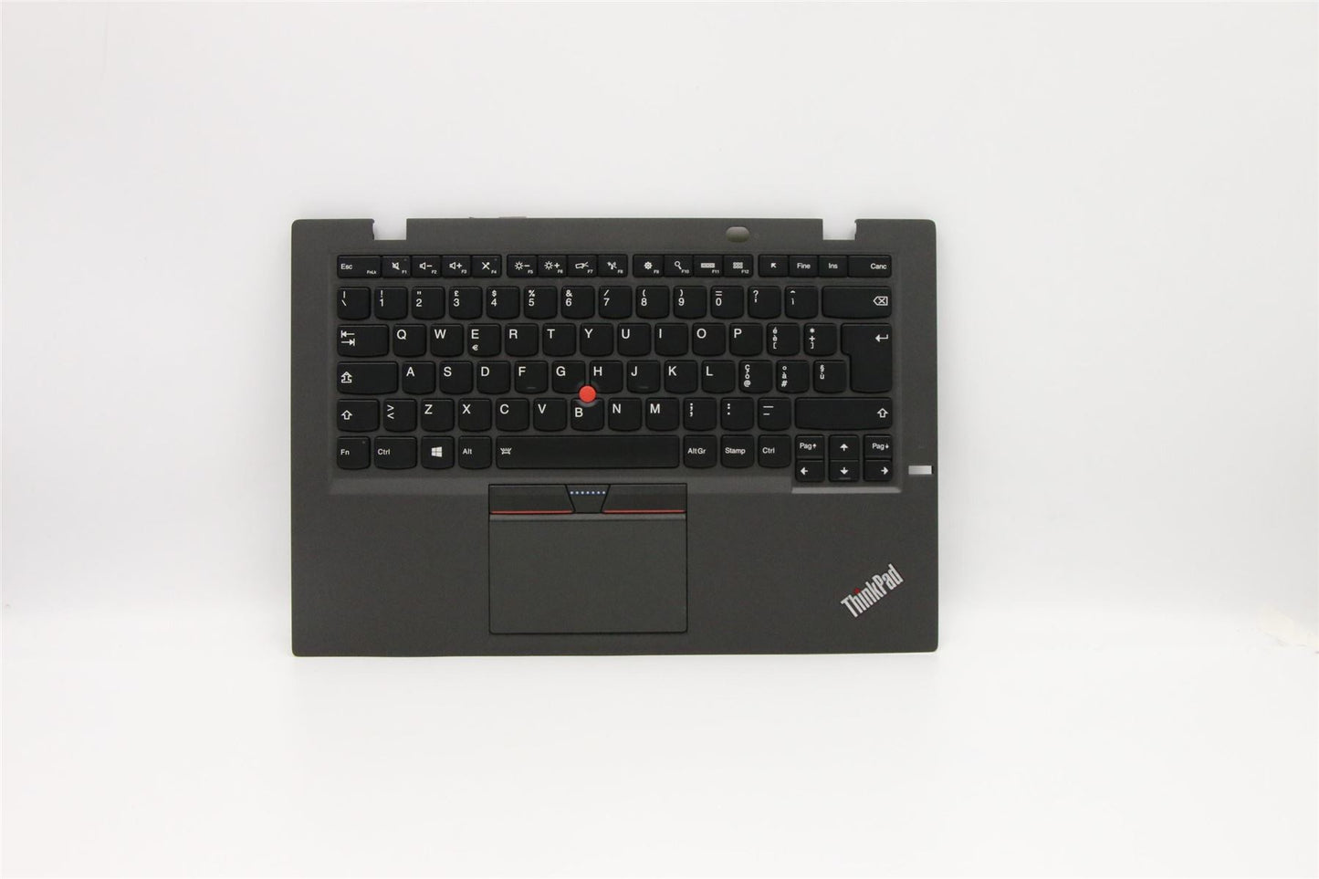 Lenovo Carbon X1 3rd Keyboard Palmrest Top Cover Italian Black 00HN962