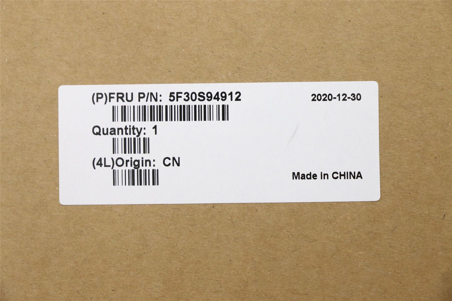 Lenovo FP BD B 82BC W/FFC 5F30S94912