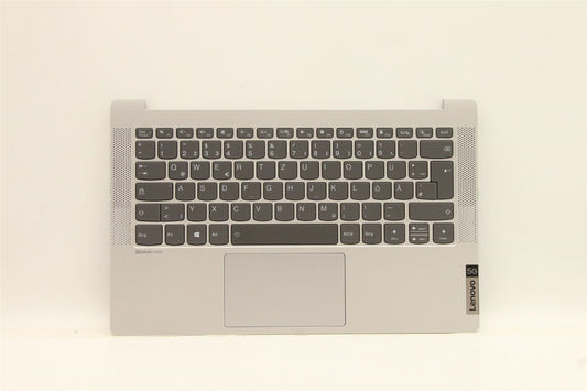 Lenovo IdeaPad 5G-14Q8X05 Keyboard Palmrest Top Cover German Grey 5CB1C71744