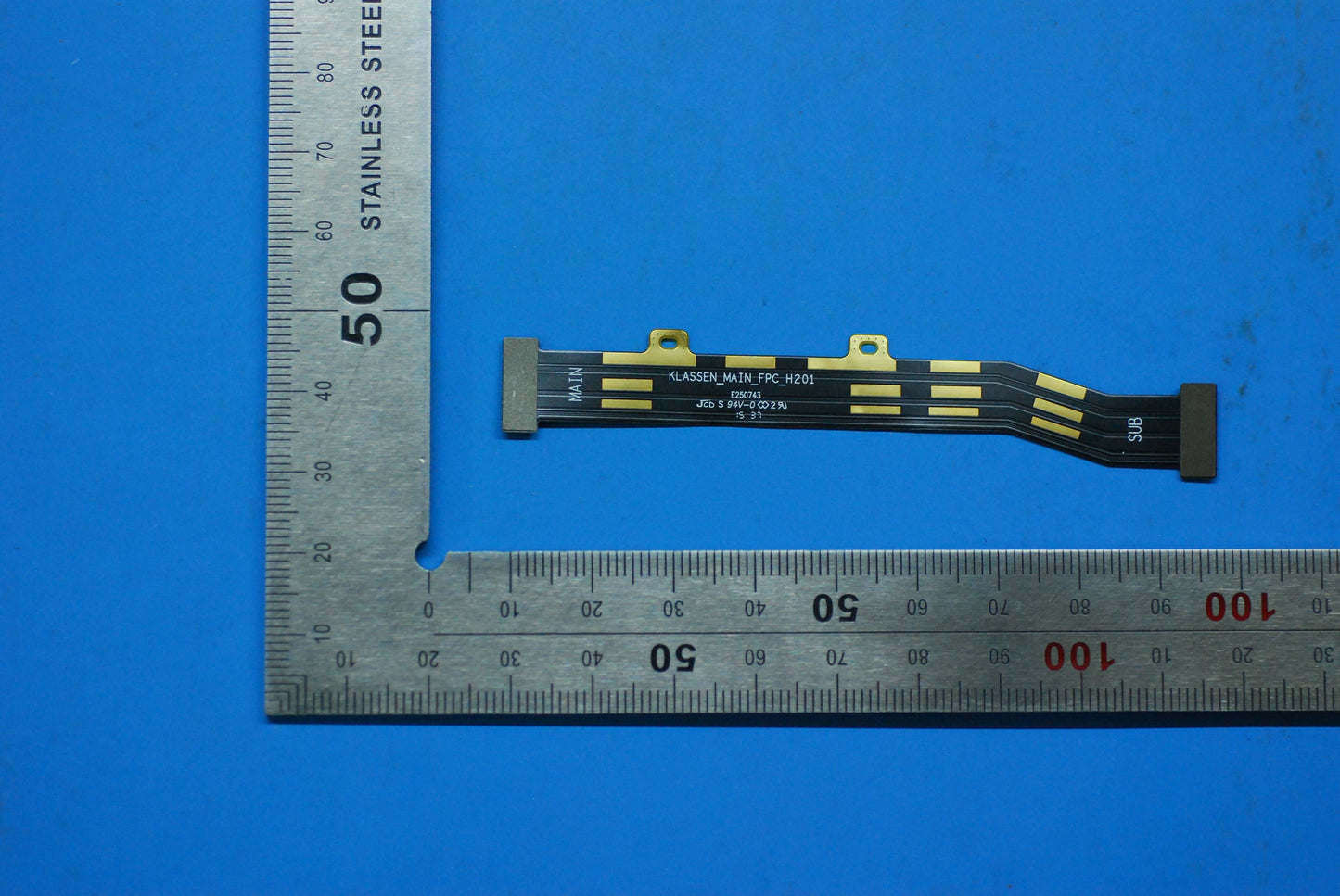 Lenovo Klassen;Main FPC;0.1mm;2L;Thr-Hole FPC Board SF78C02186