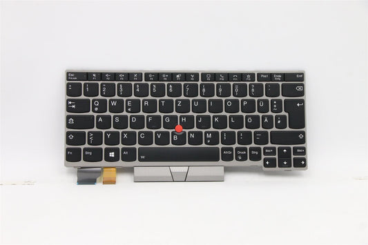 Lenovo ThinkPad L13 2 Keyboard German Silver Backlit 5N20V43483