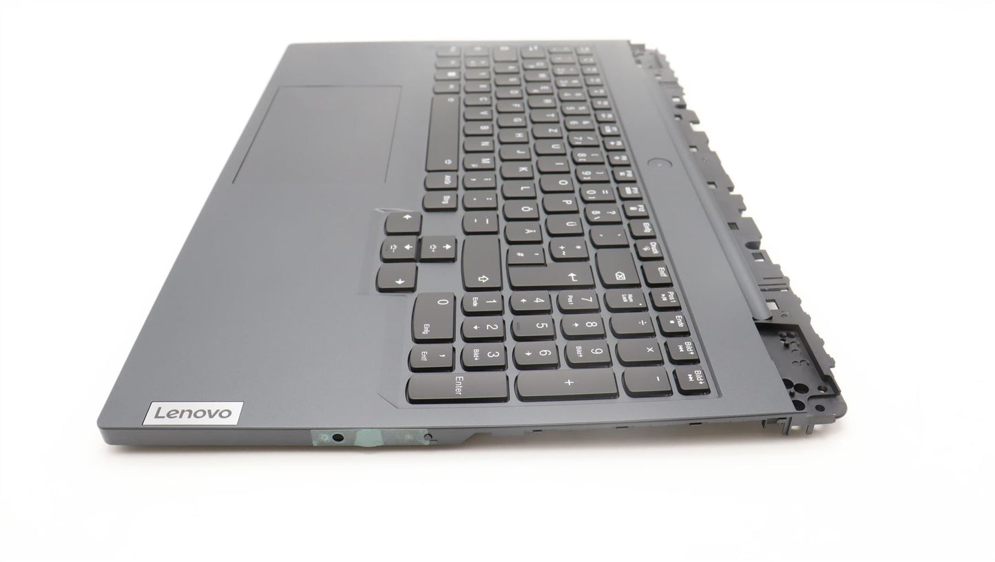 Lenovo Legion 7 16IRX8 Palmrest Cover Touchpad Keyboard German Black 5CB1L39238