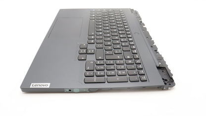 Lenovo Legion 7 16IRX8 Palmrest Cover Touchpad Keyboard German Black 5CB1L39238