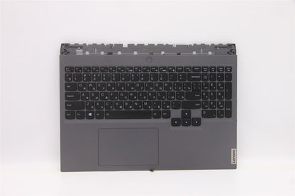Lenovo 5 16ITH6 Palmrest Cover Touchpad Keyboard Russian Storm Grey 5CB1D10493