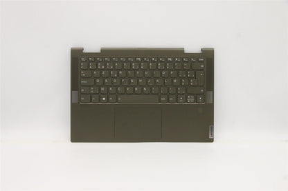 Lenovo IdeaPad 7 14ITL5 Palmrest Cover Touchpad Keyboard Belgian 5CB1A08876