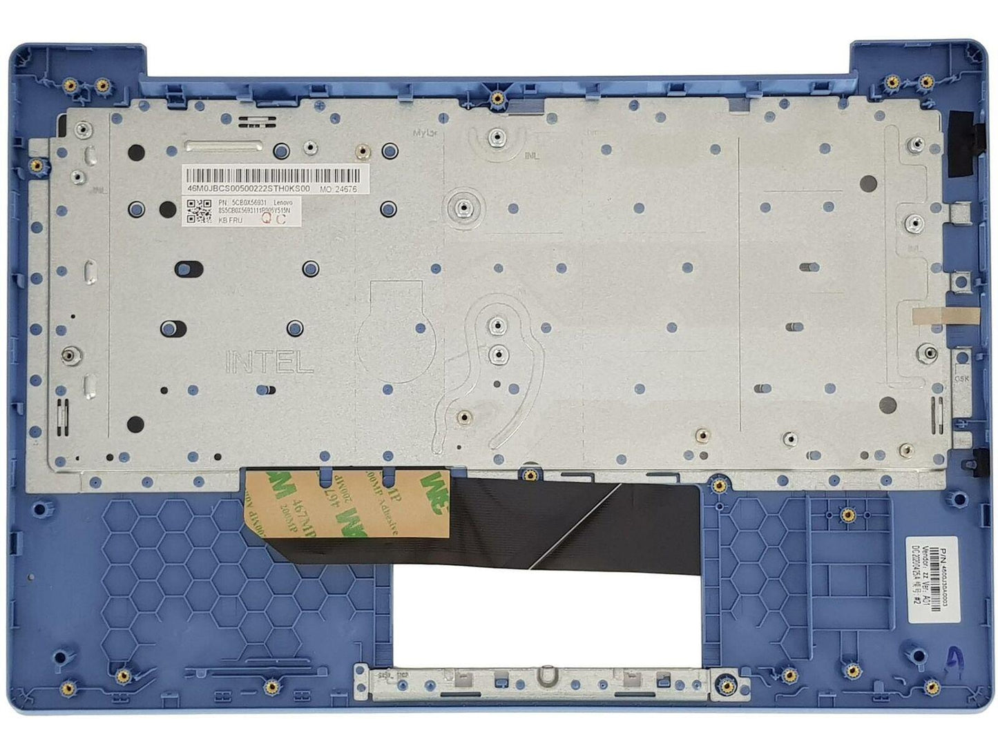 Lenovo IdeaPad 1-11IGL05 Keyboard Palmrest Top Cover UK Blue 5CB0X56931