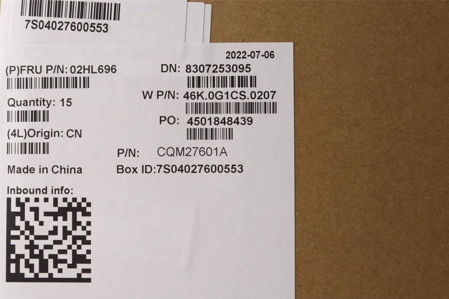 Lenovo Yoga X390 Palmrest Cover Touchpad Keyboard Chinese Black 02HL696