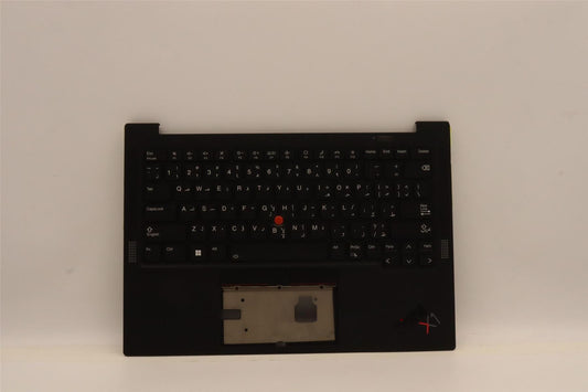 Lenovo ThinkPad X1 10th Gen Keyboard Palmrest Top Cover Arabic 5M11H44198