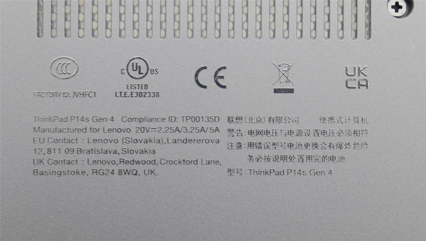 Lenovo FRU KT4DA_D_COVER_UMA_WL_ASSY_BK 5CB1L57511
