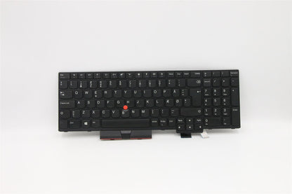 Lenovo ThinkPad P51s T570 Keyboard Danish Black 01EN937