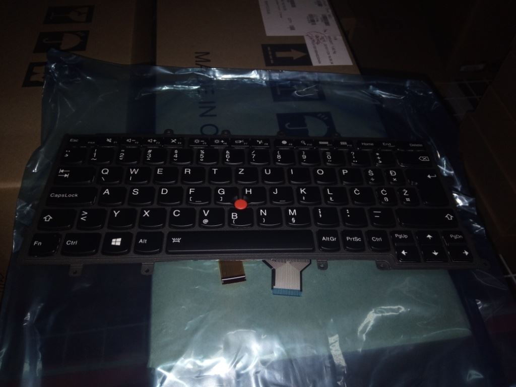 Lenovo CS13X, SI, CHY, Backlit Slovenian Keyboard 04X0202