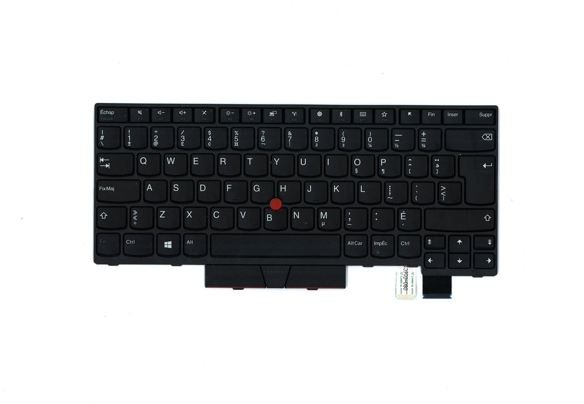 Genuine Lenovo ThinkPad A475 T470 Keyboard Canadian French Black 01AX366
