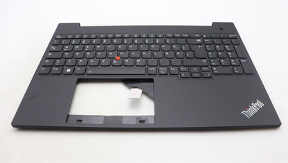 Lenovo ThinkPad E16 Gen 1 Palmrest Cover Keyboard German Black 5M11H94873