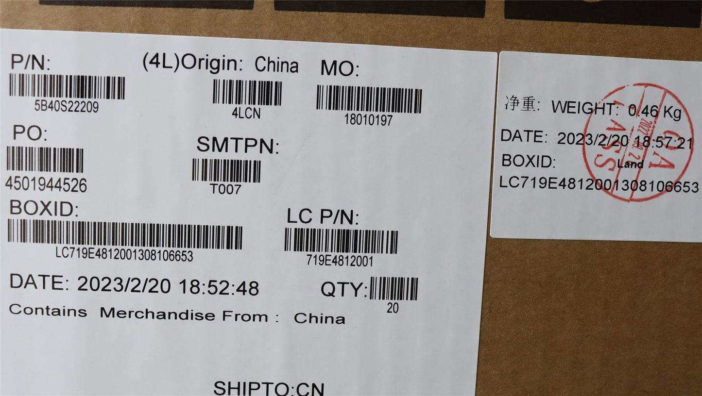 Lenovo Bracket L 82WQ L PLATE 5B40S22209