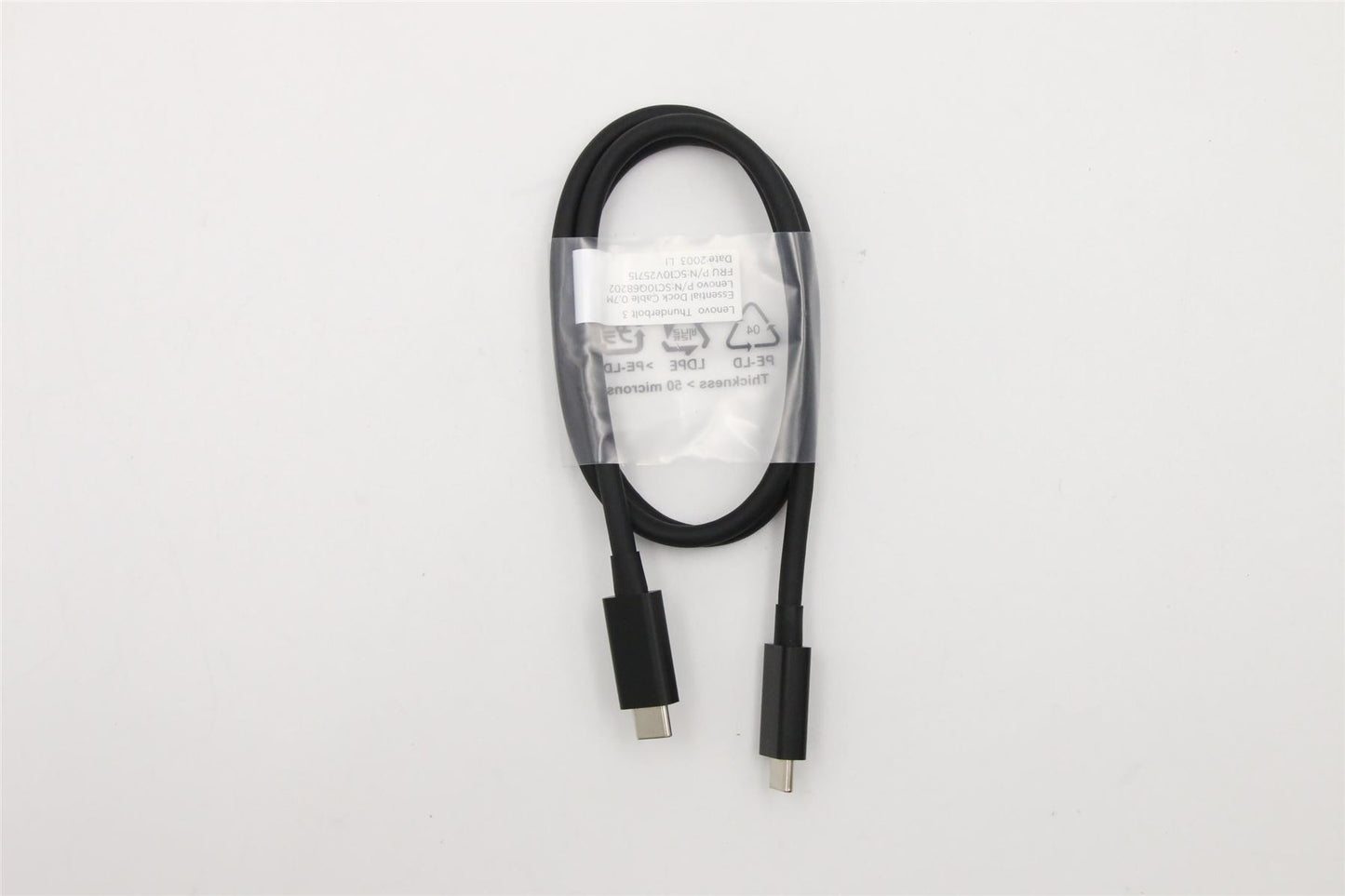 Lenovo FRU of TBT MS dock cable 5C10V25715