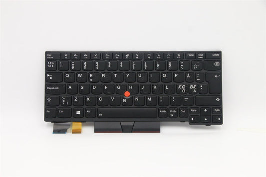 Lenovo ThinkPad L13 2 X13 Keyboard Nordic Black Backlit 5N20V43215