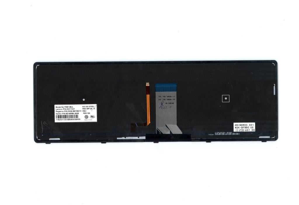 Lenovo DFT6B1BUL103KeyBlkKeySlvFrameBL KBD Keyboard 25211321