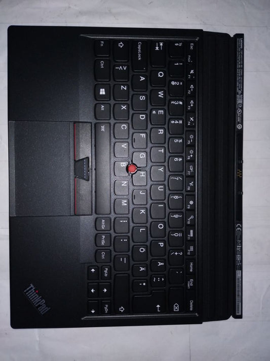 Lenovo ThinkPad X1 1st Gen Dock Keyboard Palmrest Touchpad Swedish Black 01HX726