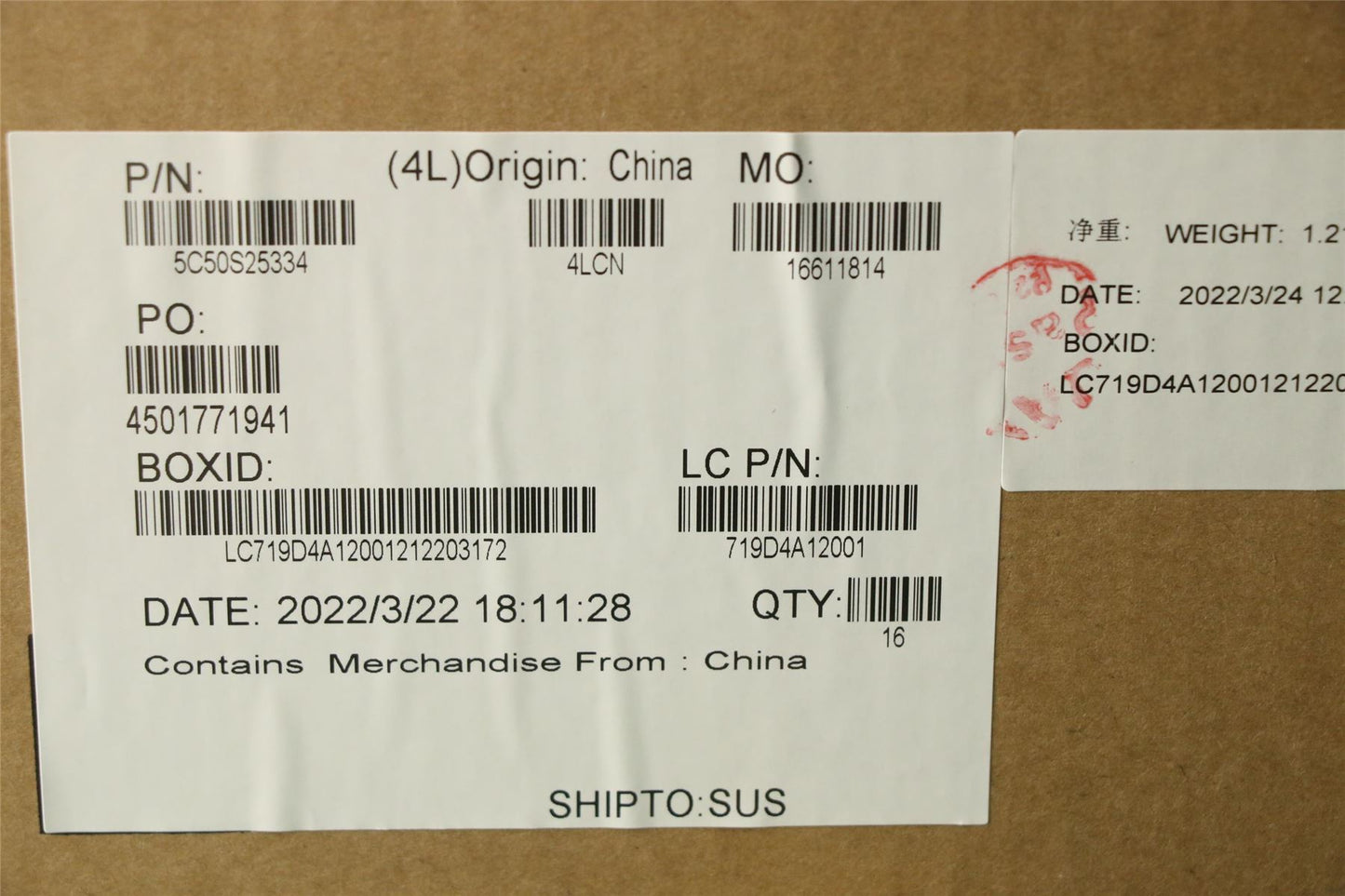 Lenovo USB Board L 82RM 5C50S25334