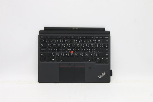 Lenovo MECH_ASM Backlit KB Thai FPR Black Keyboard 5M11A37014