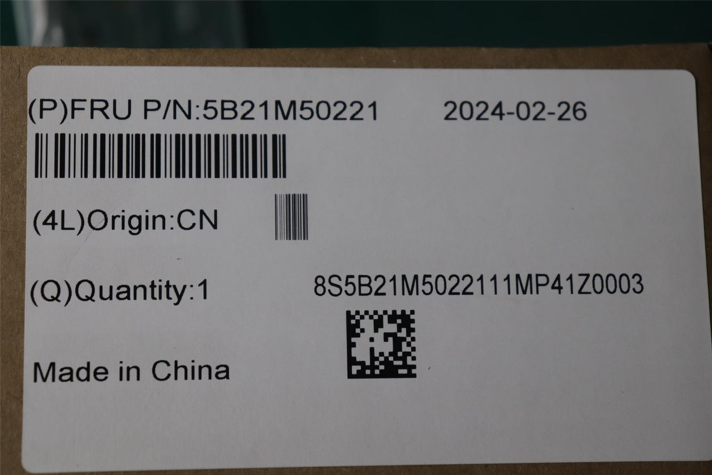 Lenovo MB 83DX R5HPTH RTX4060_8G NOKRM 5B21M50221