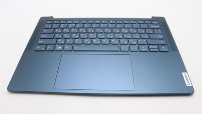 Lenovo Yoga 7 14IRH8 Palmrest Cover Touchpad Keyboard Russian 5CB1L40697