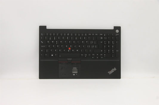 Lenovo ThinkPad E15 2 Keyboard Palmrest Top Cover Swiss Black 5M11A36338