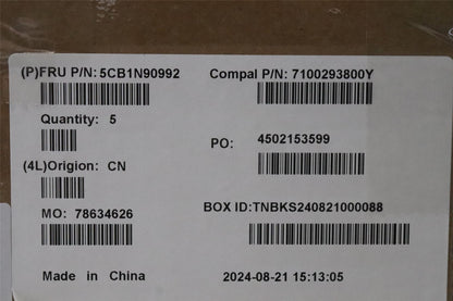 Lenovo UpperCase SWS C83FW FP CG BL AL 5CB1N90992