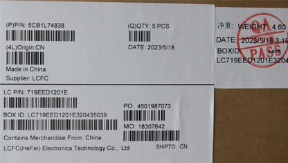Lenovo V17 G4 IRU Palmrest Cover Touchpad Keyboard French Grey 5CB1L74838