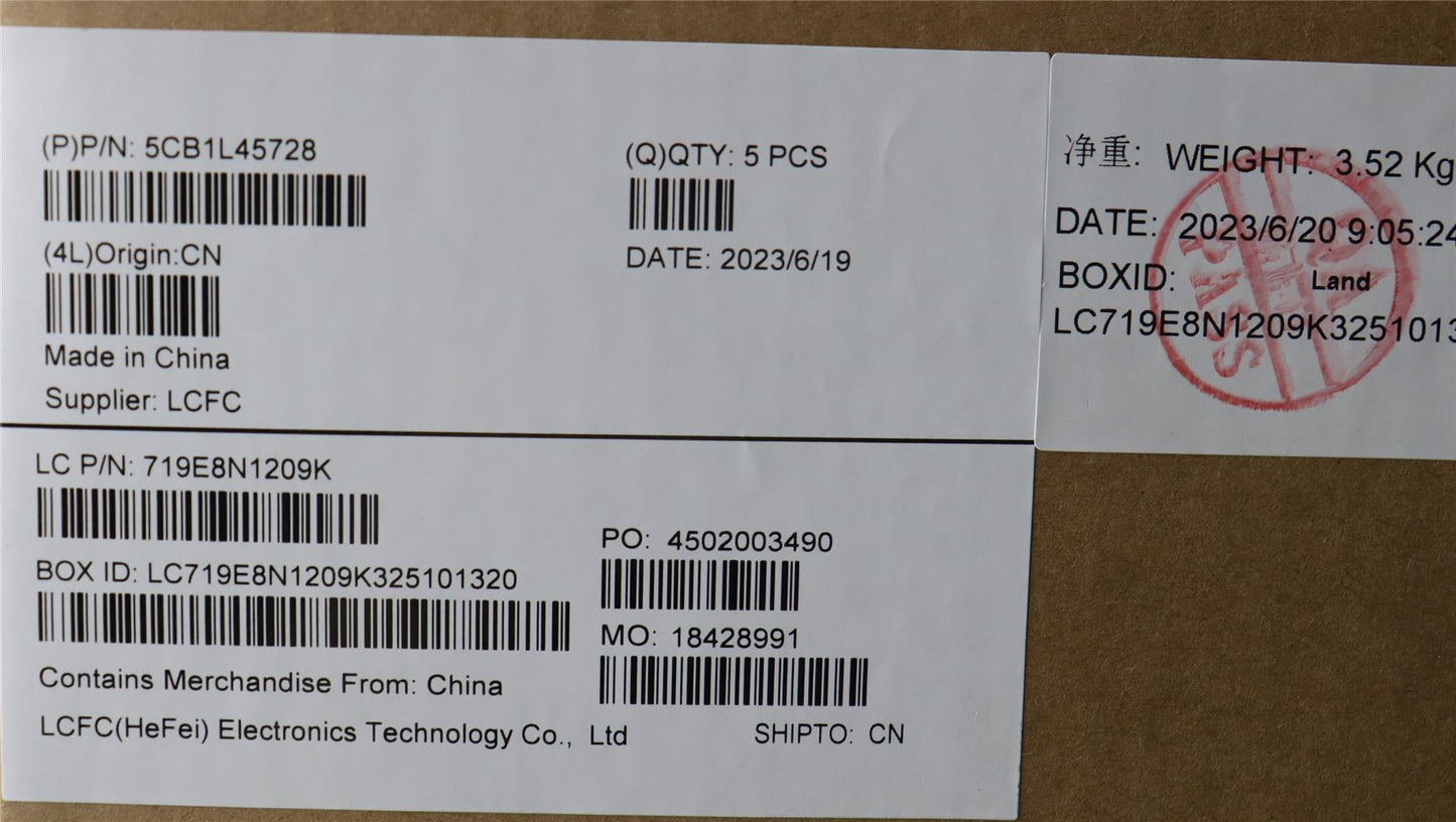 Lenovo Upper Case ASM_ITA L82X7 AG BL 5CB1L45728