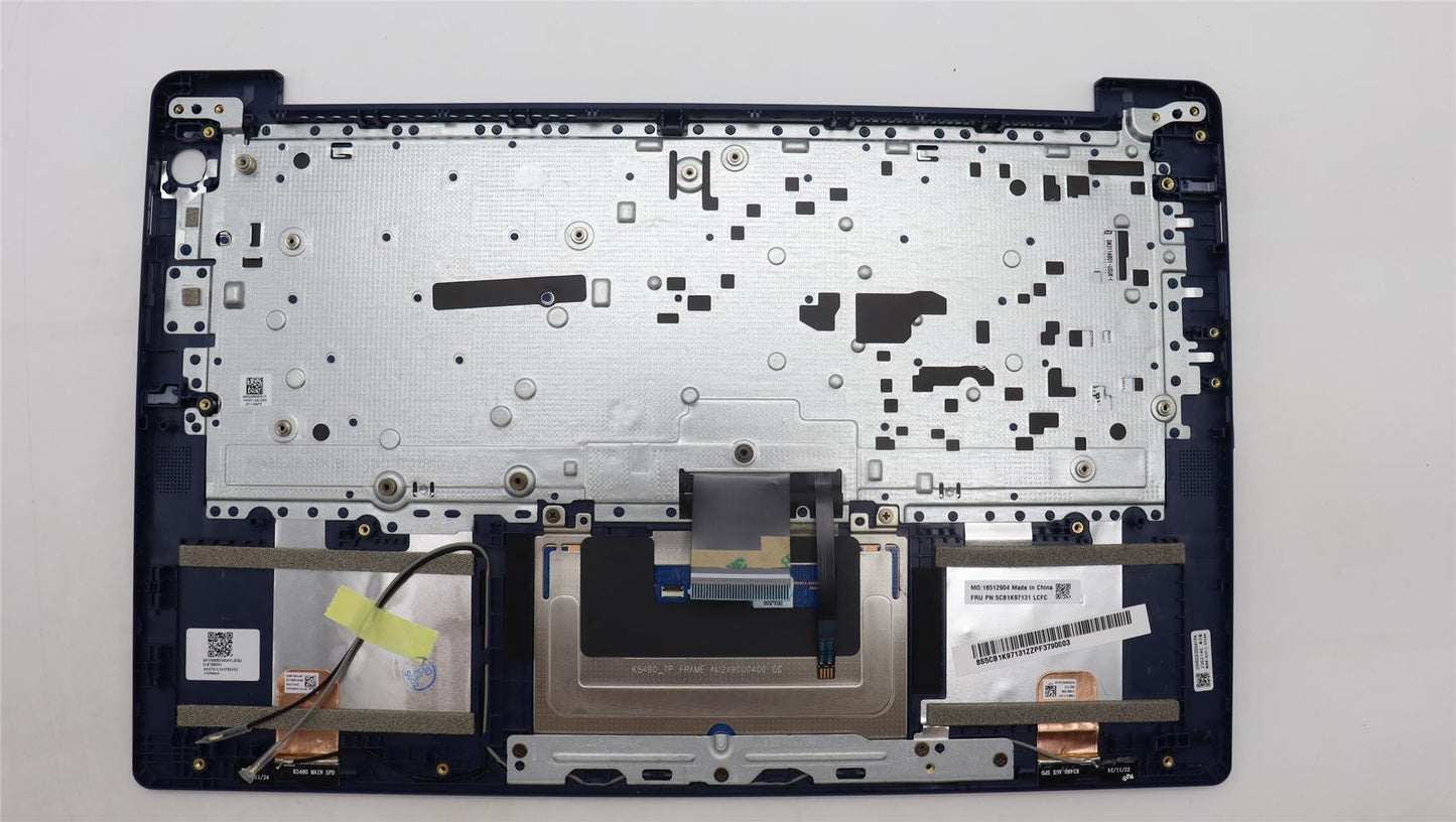 Lenovo Upper Case ASM_SPA L82XL FP AB BL 5CB1K97131