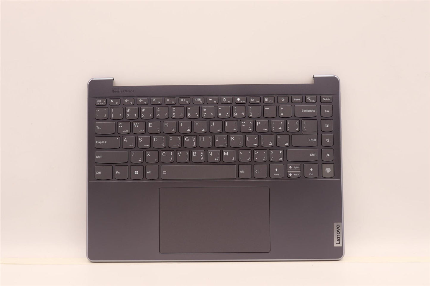 Lenovo IdeaPad 9 14IAP7 Palmrest Cover Touchpad Keyboard Arabic Grey 5CB1H23726