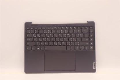 Lenovo IdeaPad 9 14IAP7 Palmrest Cover Touchpad Keyboard Arabic Grey 5CB1H23726
