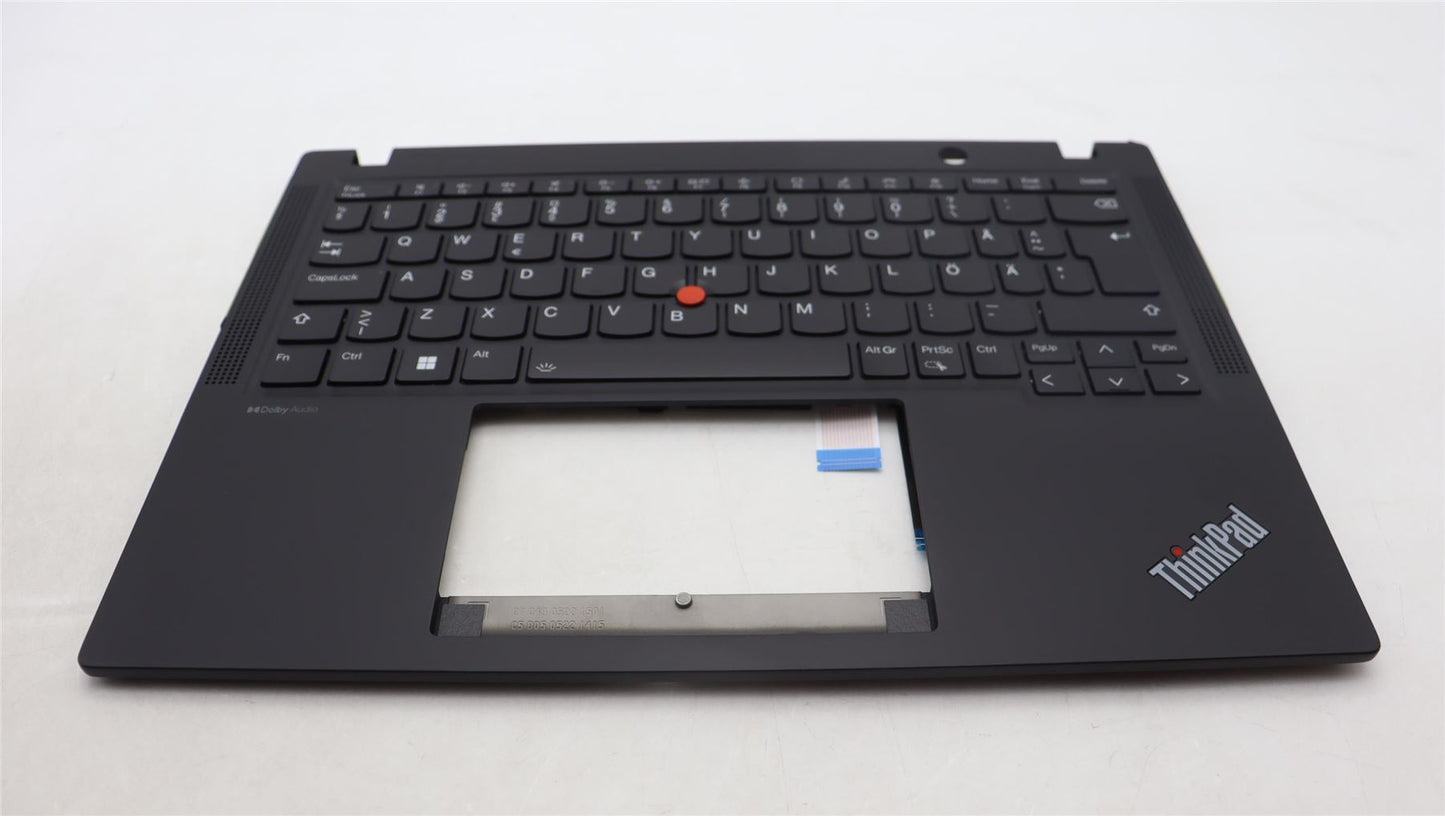 Lenovo ThinkPad X13 Gen 4 Keyboard Palmrest Top Cover Black Backlit 5M11L86273