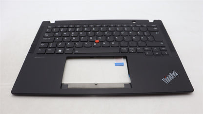 Lenovo ThinkPad X13 Gen 4 Keyboard Palmrest Top Cover Black Backlit 5M11L86273
