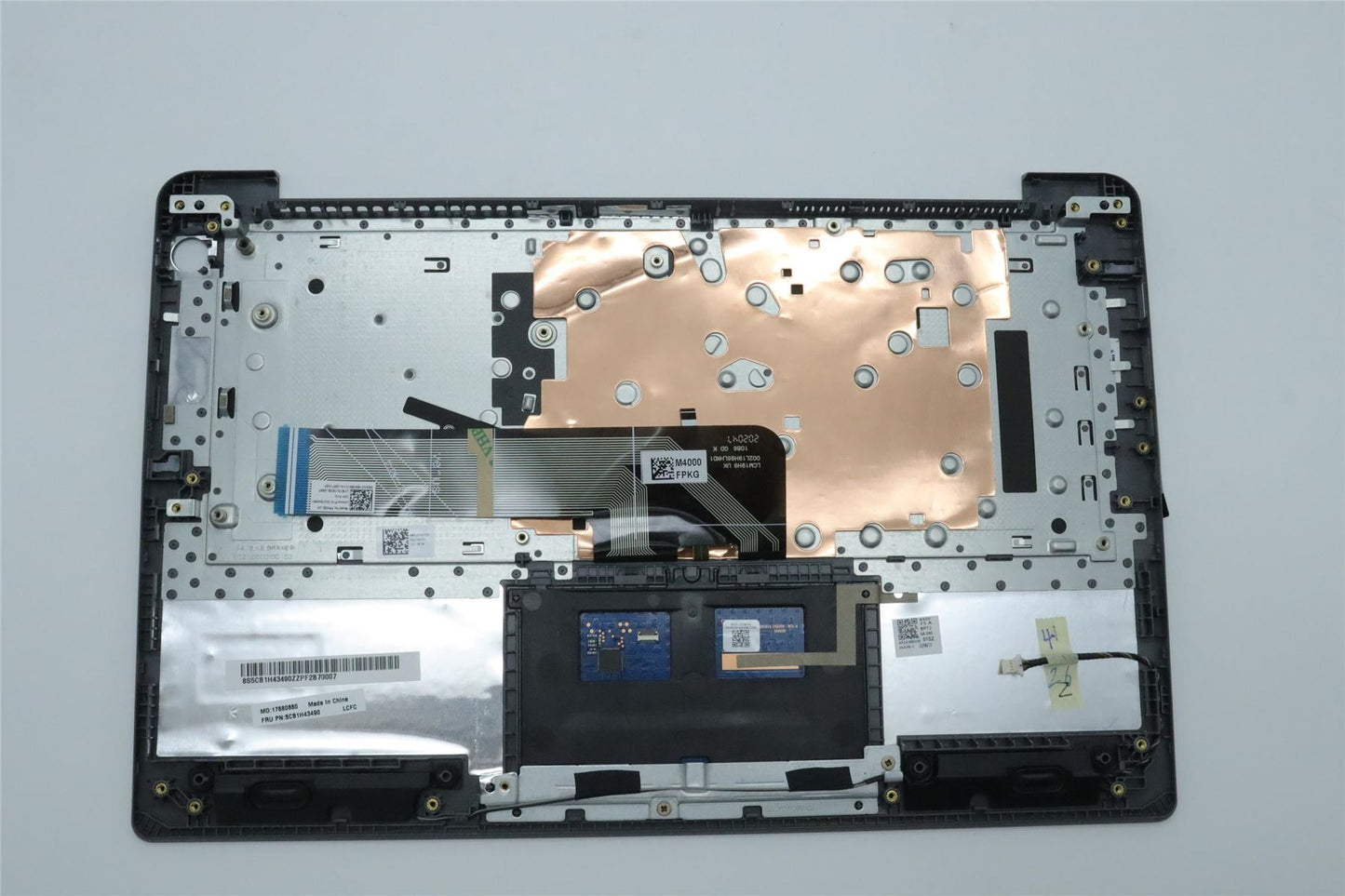 Lenovo Upper Case ASM_UKE L82RJ FP AG BL 5CB1H43490
