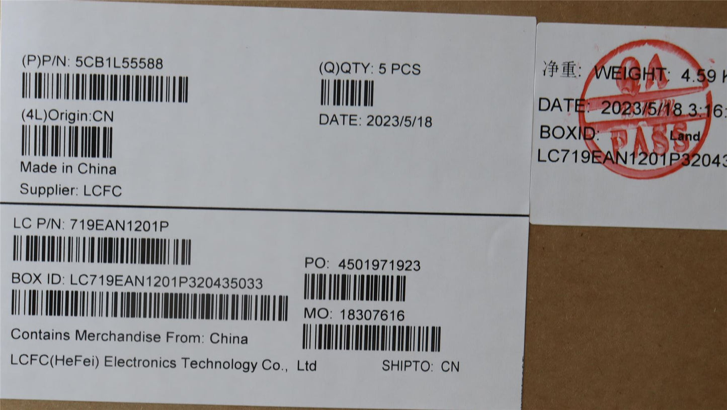 Lenovo COVER Upper Case ASM_SWS L82X9 AGFP 5CB1L55588
