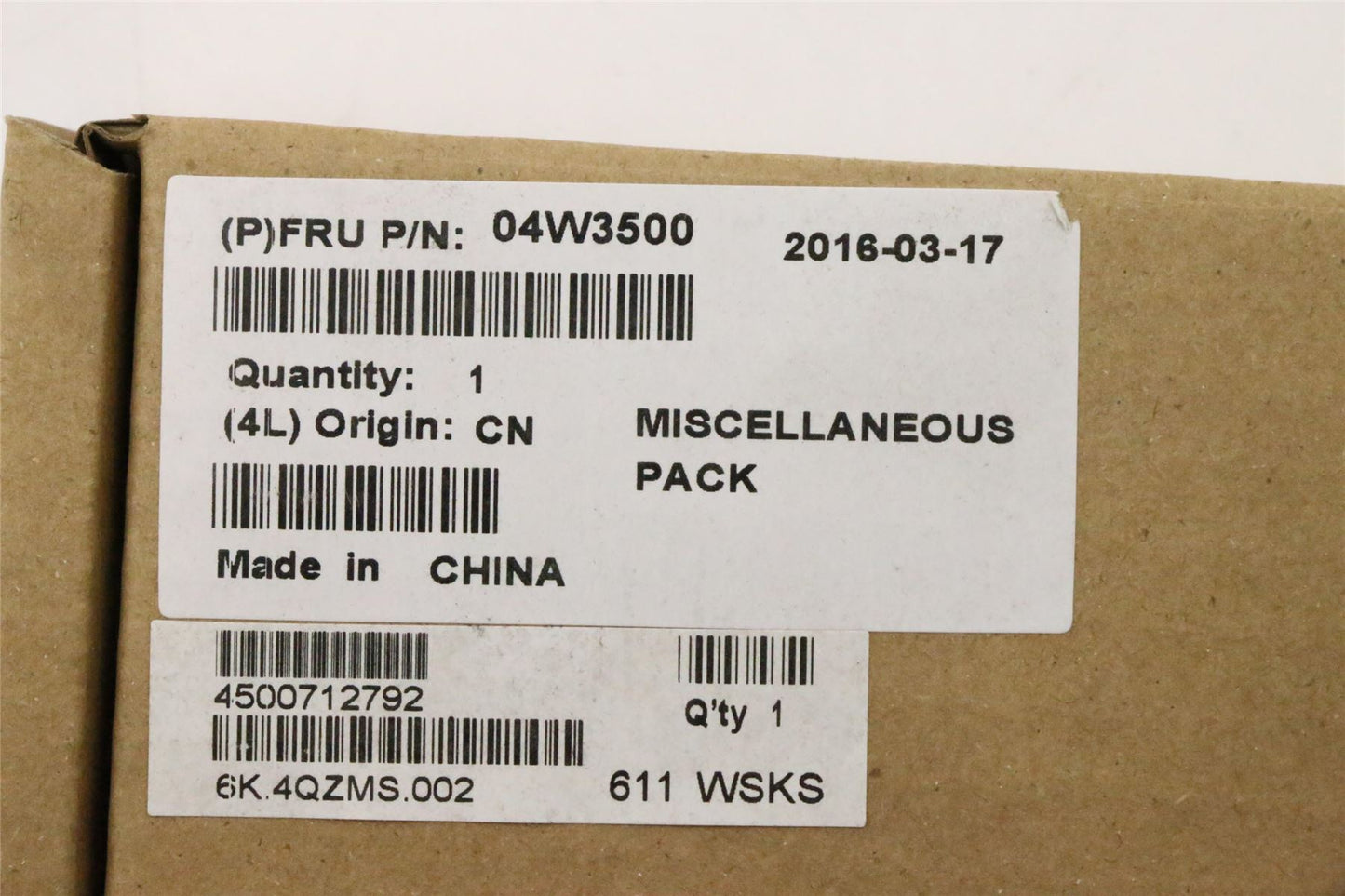 Lenovo MECHA FRU Base Misk KIT TB 04W3500