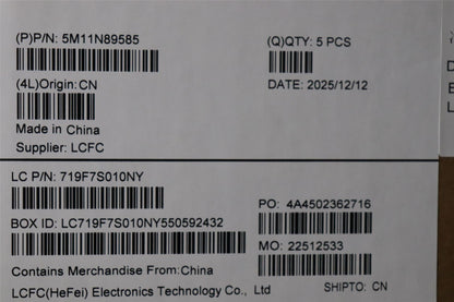 Lenovo MECH_ASM BL KB BK MG WW SWE/FIN PMX 5M11N89585
