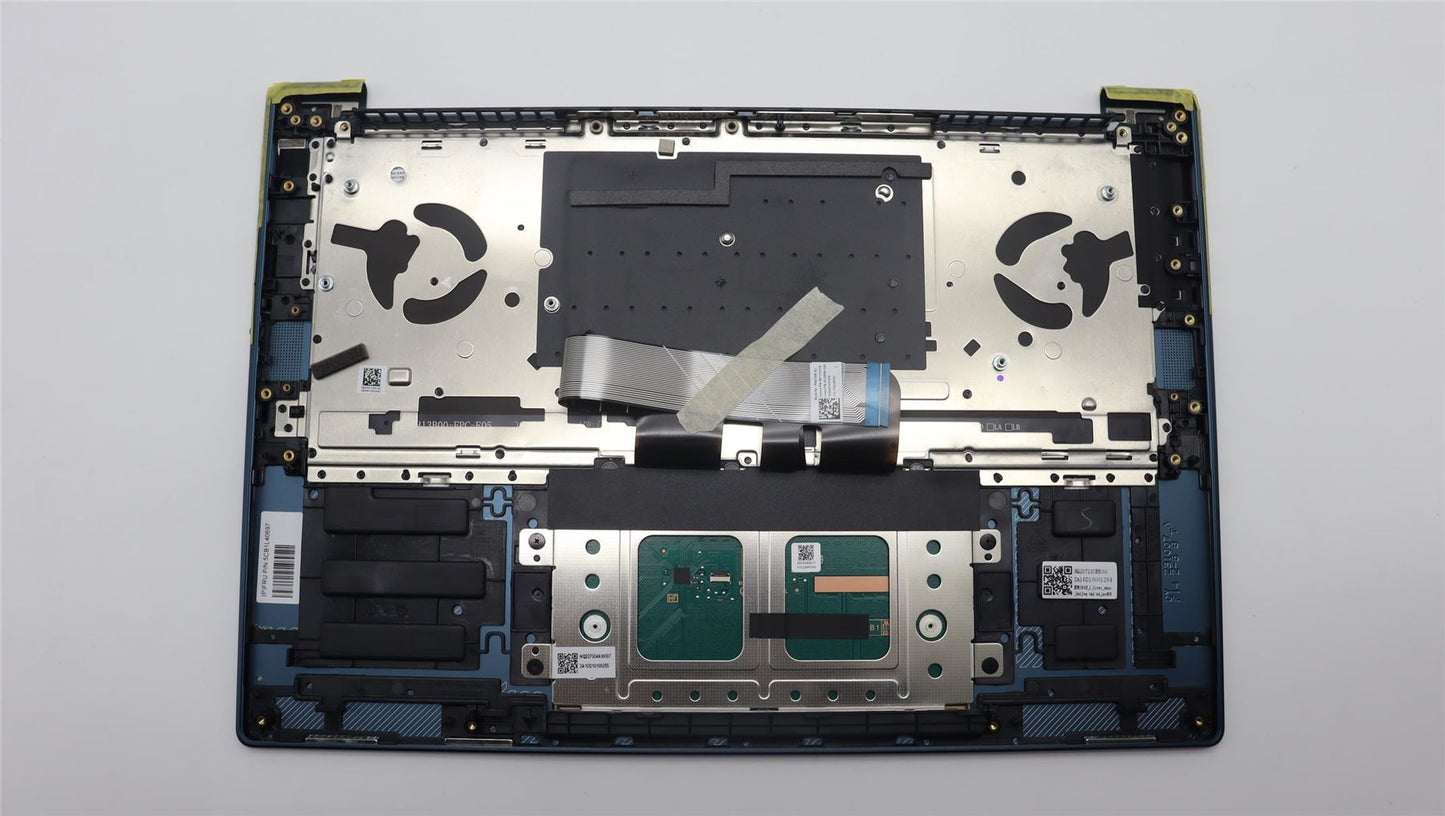 Lenovo Yoga 7 14IRH8 Palmrest Cover Touchpad Keyboard Russian 5CB1L40697