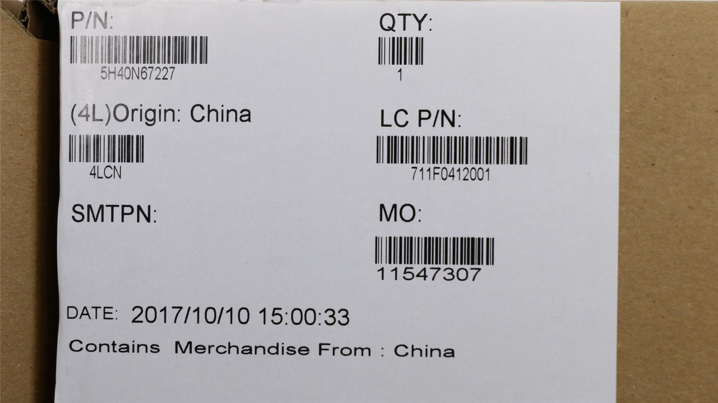 Lenovo 5H40N67227 Heatsink L 80VR
