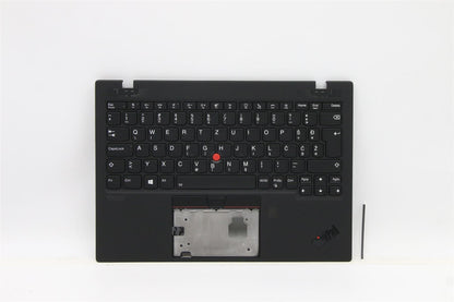 Lenovo ThinkPad X1 Gen 1 Keyboard Palmrest Top Cover Slovenian Black 5M11B38408