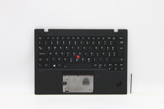 Lenovo ThinkPad X1 Gen 1 Keyboard Palmrest Top Cover Slovenian Black 5M11B38408