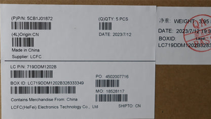 Lenovo Upper Case ASM_POR L82QG NFPAG 5CB1J01872