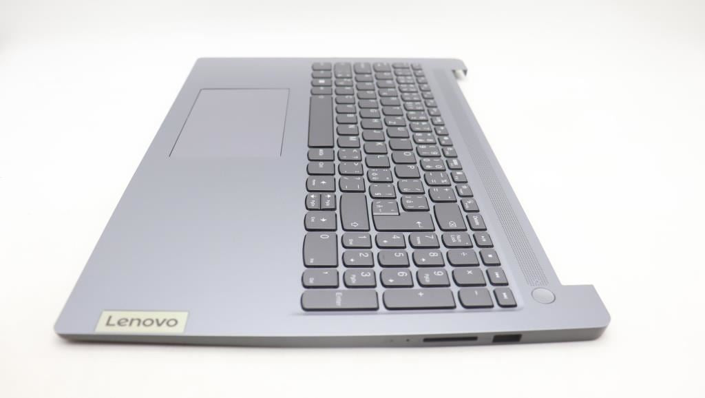 Lenovo IdeaPad 3 16IAH8 Palmrest Cover Keyboard Czech Slovakian Grey 5CB1M45235