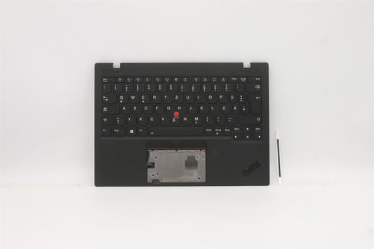 Lenovo Nano X1 1 Keyboard Palmrest Top Cover German Black Backlit 5M11B38394