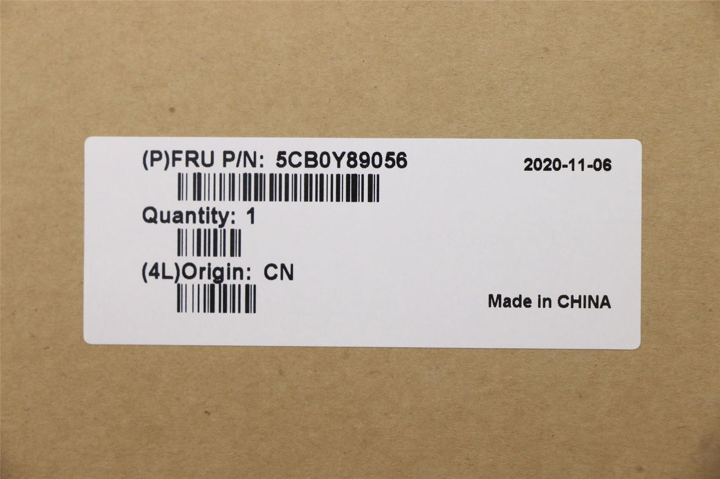 Lenovo Upper C81YH PL_SIL NFP NBLKB_UK 5CB0Y89056