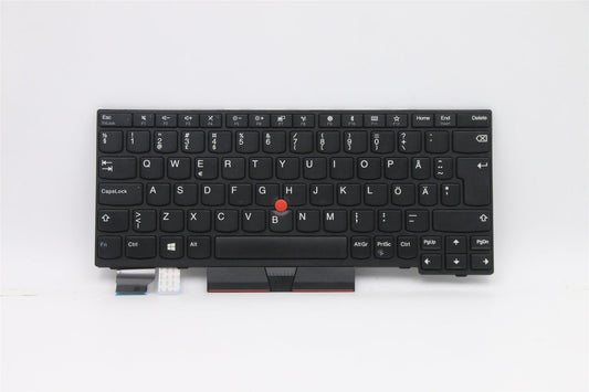 Lenovo ThinkPad X280 A285 X390 X395 L13 Keyboard Swedish Finnish Black 01YP185