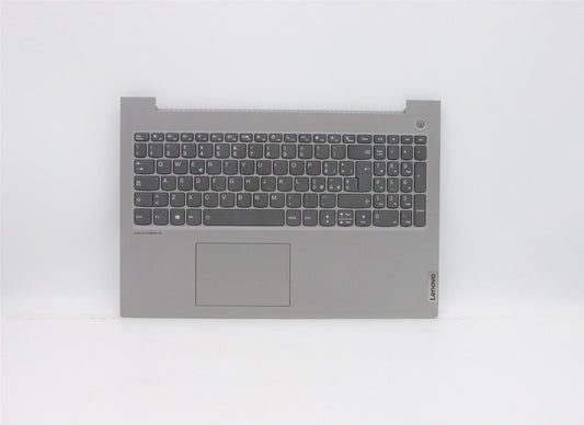 Lenovo ThinkBook 15p IMH Keyboard Palmrest Top Cover Italian Grey 5CB1B07167