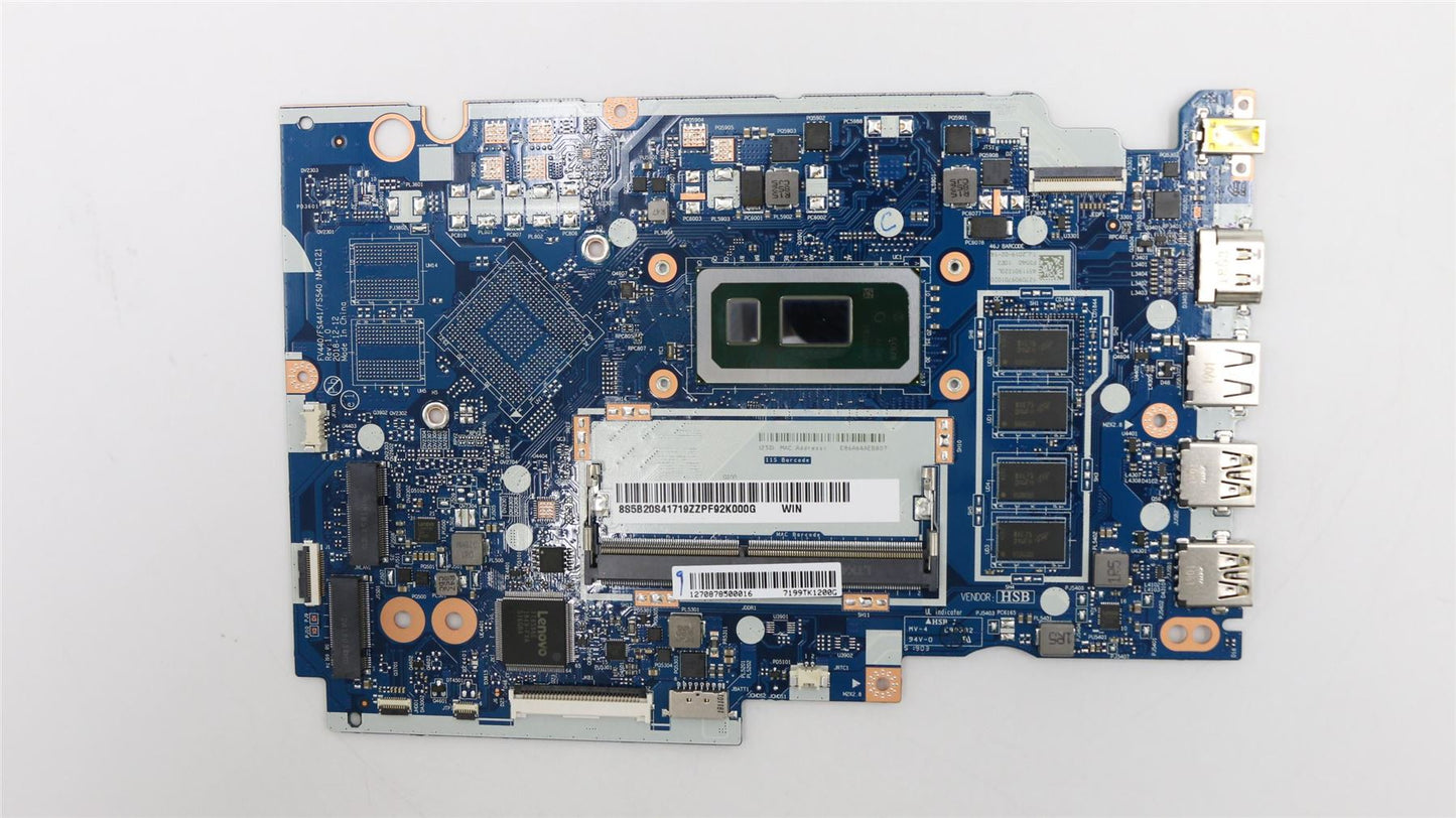 Lenovo IdeaPad V15-IWL S145-15IWL Motherboard Mainboard UMA 4GB 5B20S41719